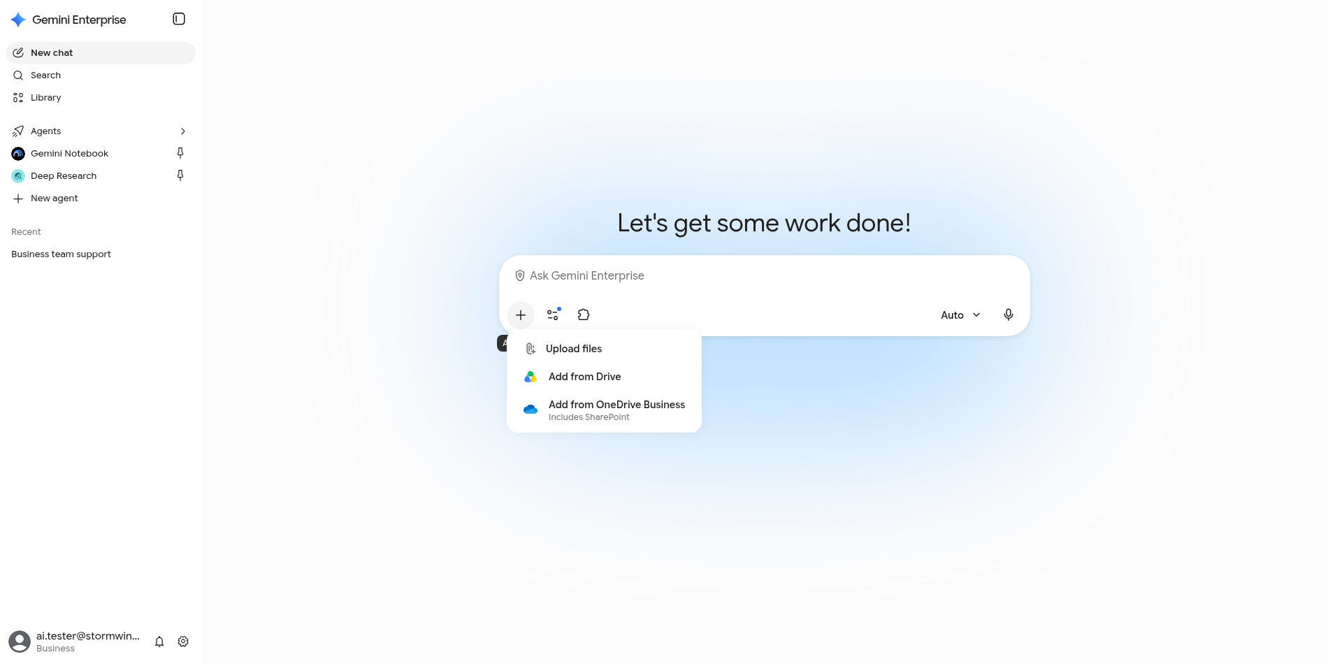 Add Files and more